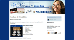 Desktop Screenshot of newmanvisioncare.com